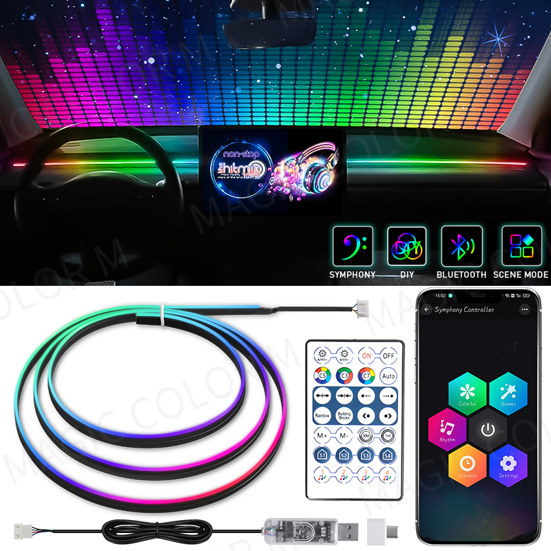 Vegetting 140cm Car Ambient Li - Led El Wire recensione e prezzo