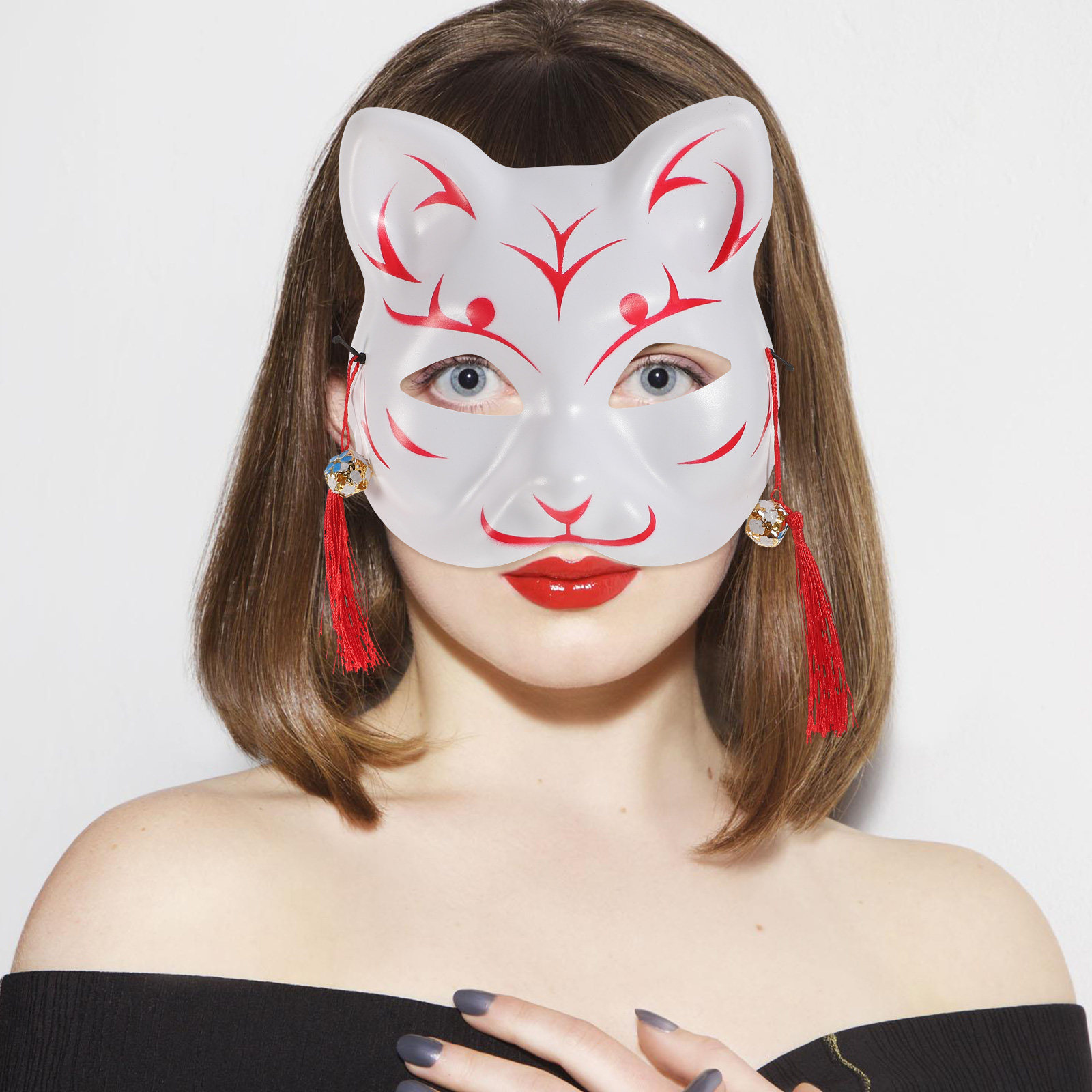 Japanese Style Cat Mask Anime  - Cosplay Prop Designer recensione e prezzo