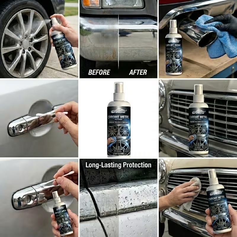 Chrome Metal Polish & Renewal  - Metallic Spray Paint recensione e prezzo