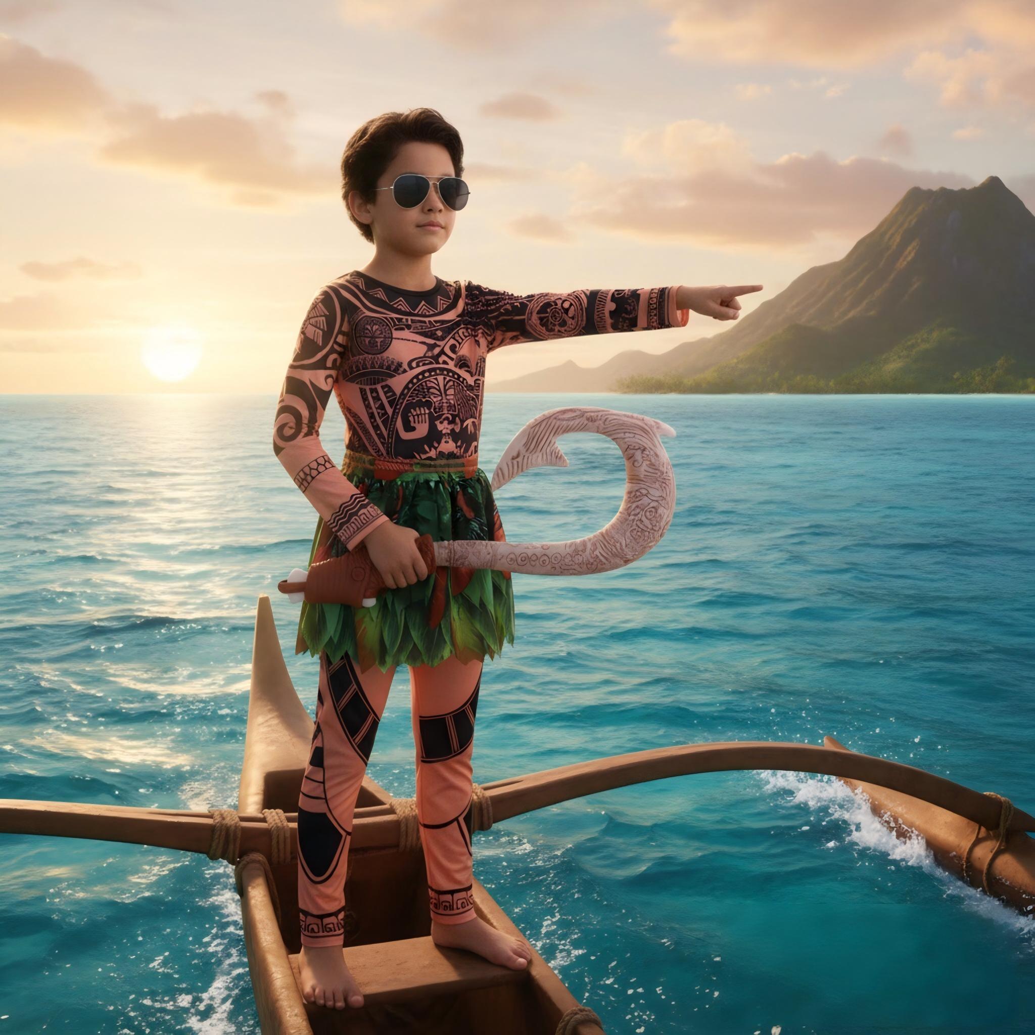 Summer Moana Maui Kids Boys Co - Cosplay Prop Pattern recensione e prezzo