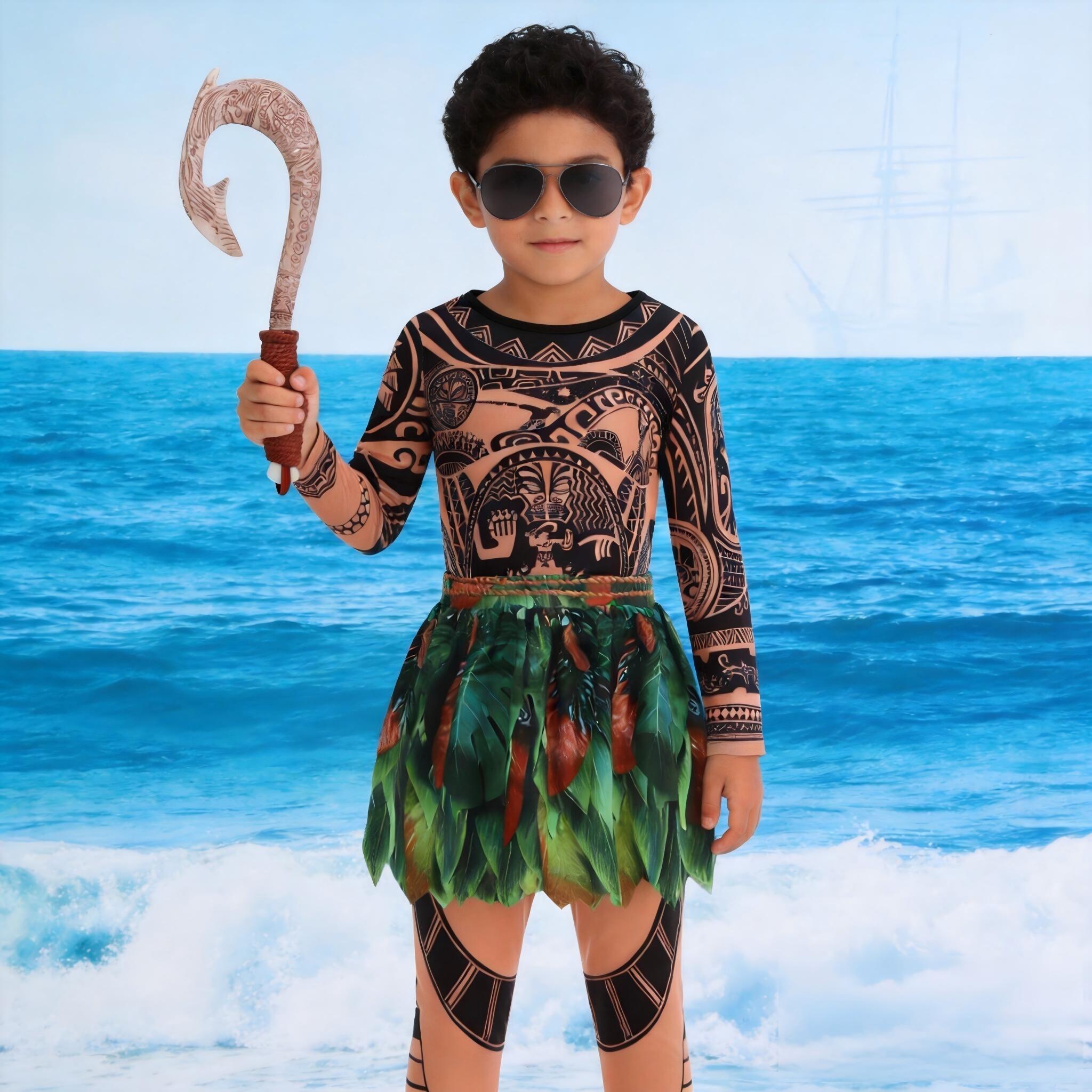 Summer Moana Maui Kids Boys Co - Cosplay Prop Pattern recensione e prezzo