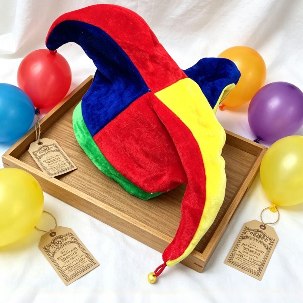 Cap Prop Multicolor Clown Hat  - Cosplay Prop Pattern recensione e prezzo