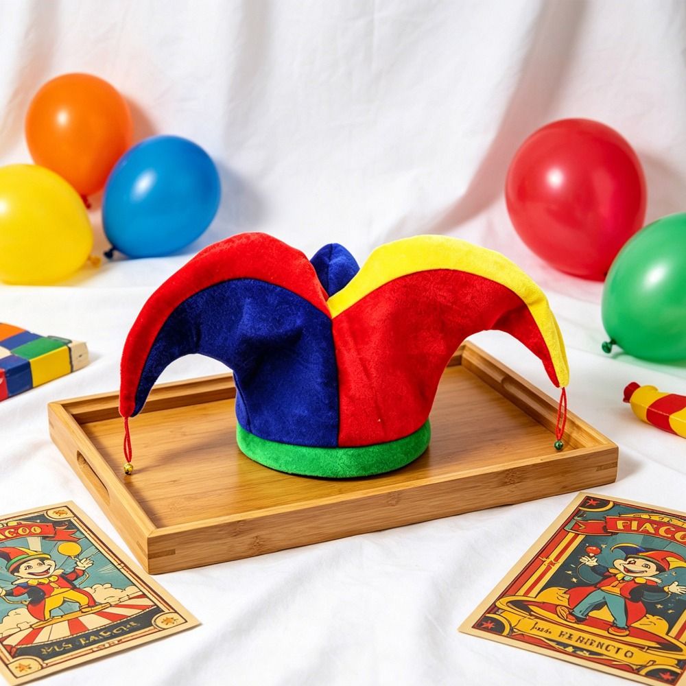 Cap Prop Multicolor Clown Hat  - Cosplay Prop Pattern recensione e prezzo