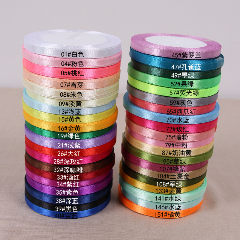 25yards/roll 6mm Satin Ribbon  - Craft Foam Roll recensione e prezzo