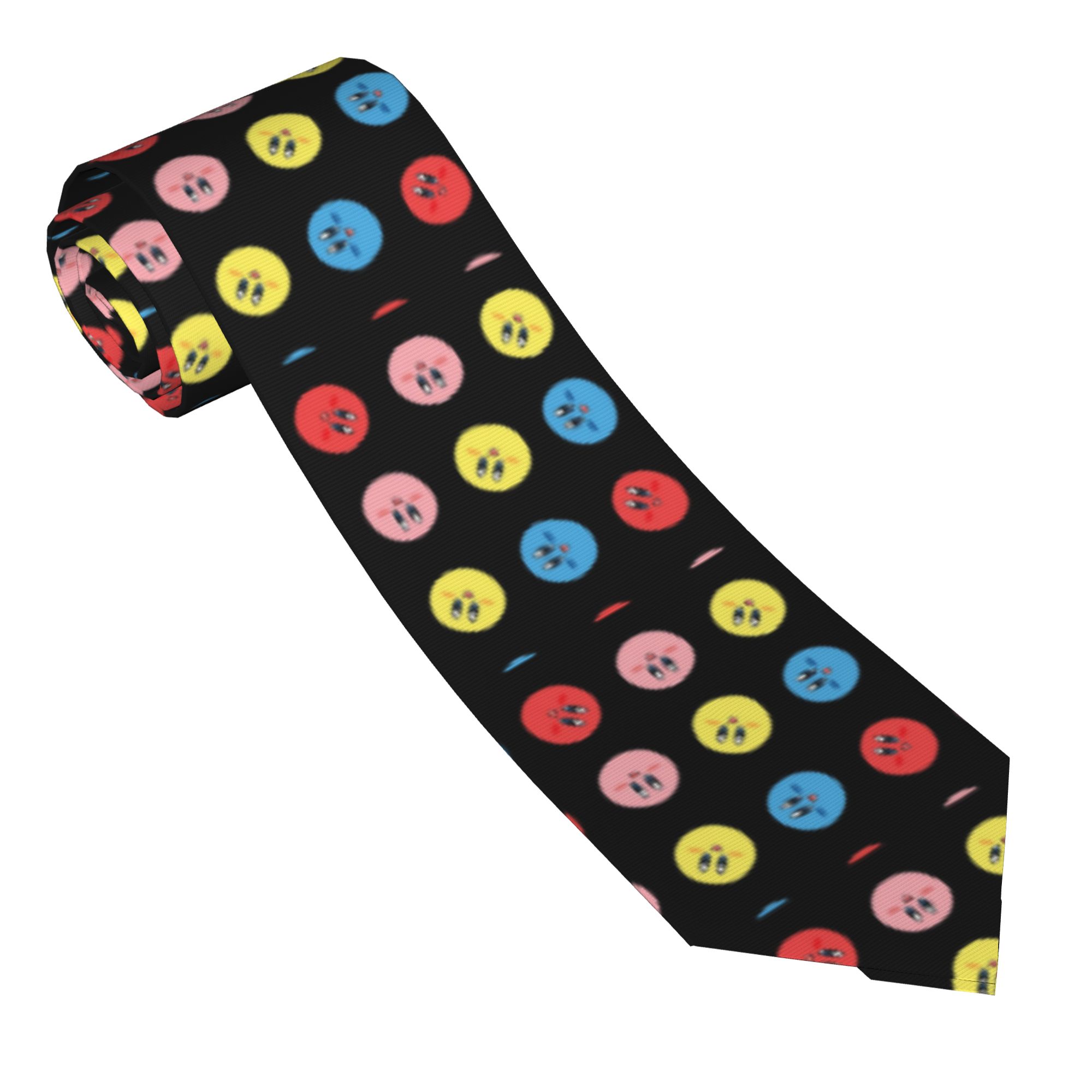 Rolling Kirby Pattern Neckties - Cosplay Prop Pattern recensione e prezzo