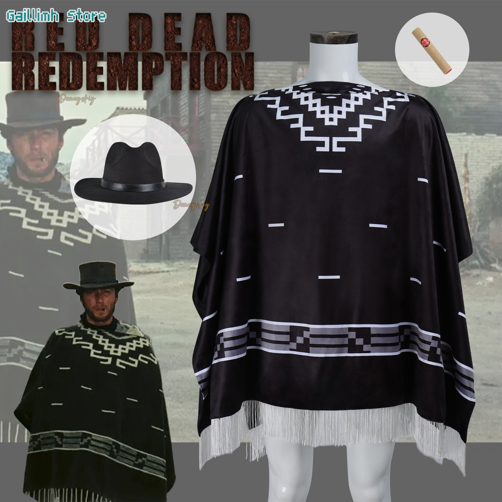 Movie Cosplay Clint Eastwood P - Cosplay Prop Pattern recensione e prezzo