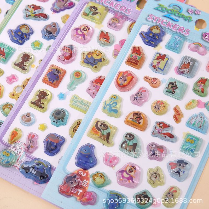 40pcs Kawaii Zootopia 3d Relie - Cosplay Prop Diy recensione e prezzo