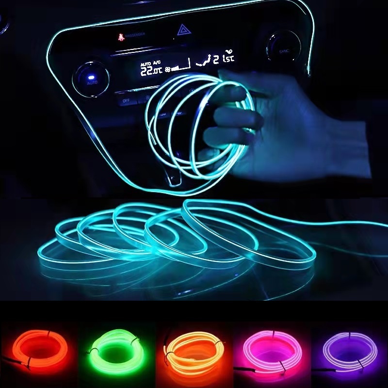 10m/3m/5m Neon LED Car Interio - Led El Wire recensione e prezzo