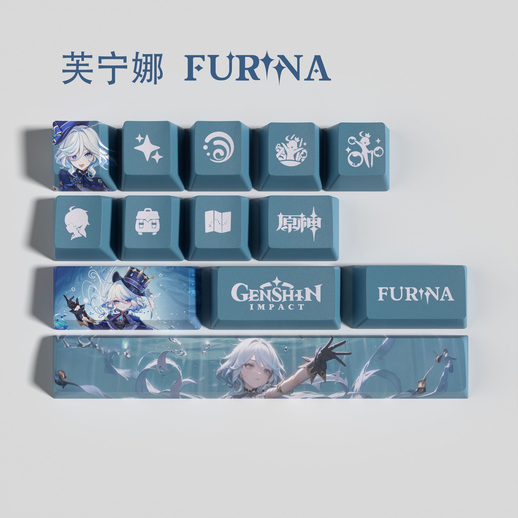 Genshin Impact Keycap New 13 K - Cosplay Prop Designer recensione e prezzo