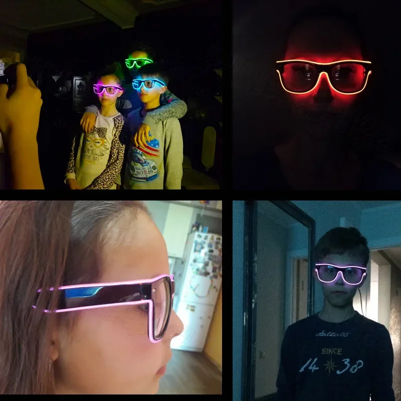 Flashing Glasses EL Wire LED G - Led El Wire recensione e prezzo