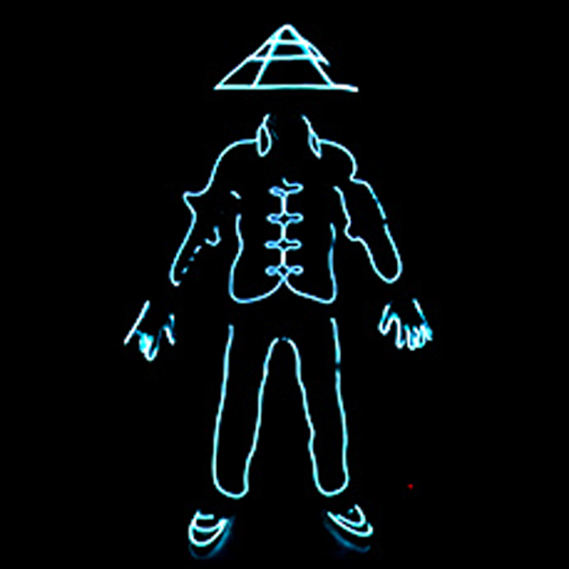EL Wire LED Clothes Portable N - Led El Wire recensione e prezzo