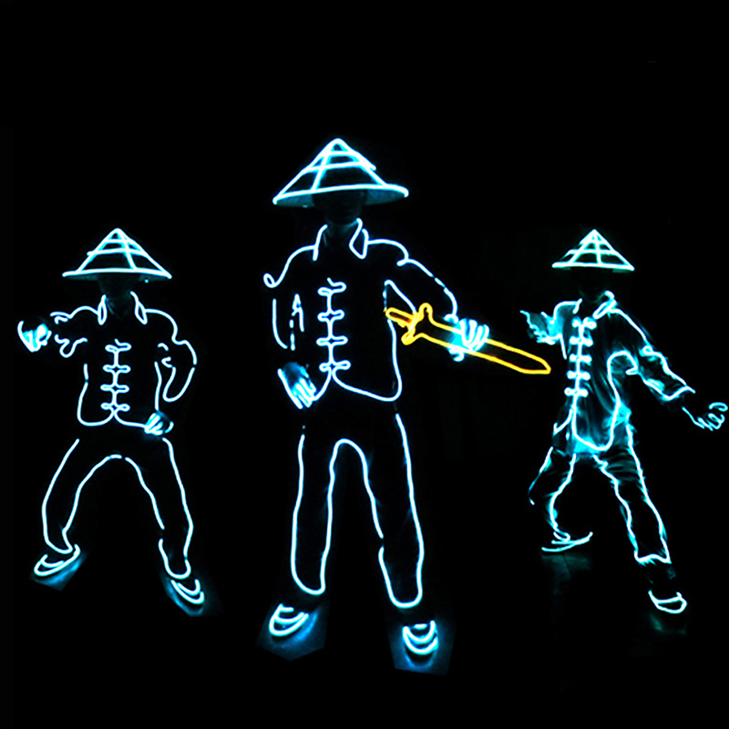 EL Wire LED Clothes Portable N - Led El Wire recensione e prezzo