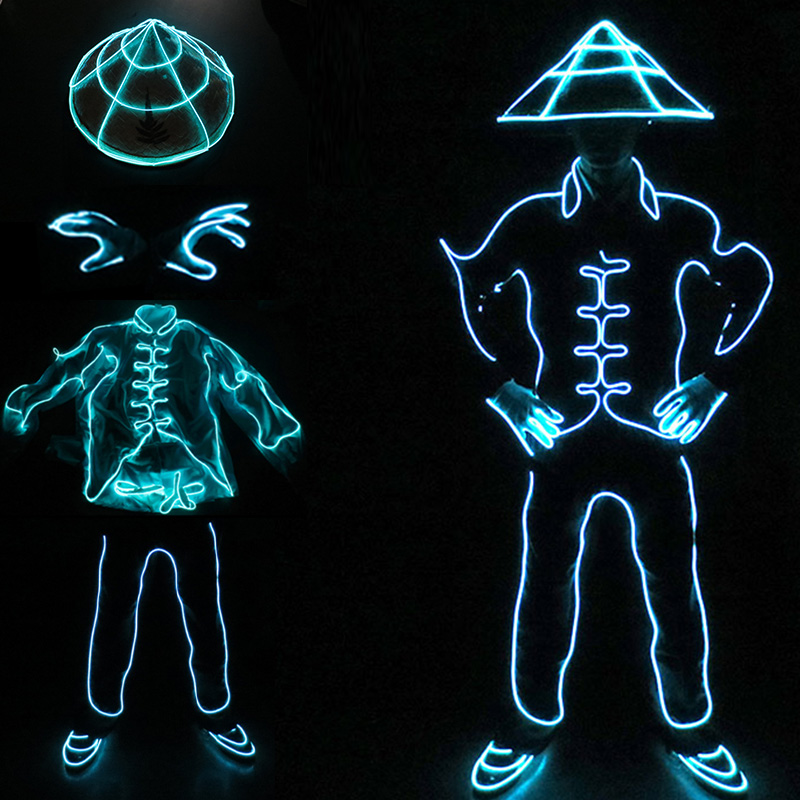 EL Wire LED Clothes Portable N - Led El Wire recensione e prezzo