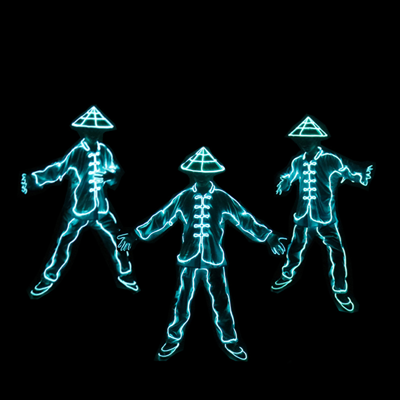 EL Wire LED Clothes Portable N - Led El Wire recensione e prezzo
