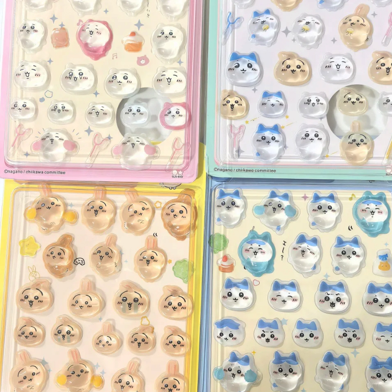 Chiikawa 3D Cute Relief Sticke - Cosplay Prop Diy recensione e prezzo