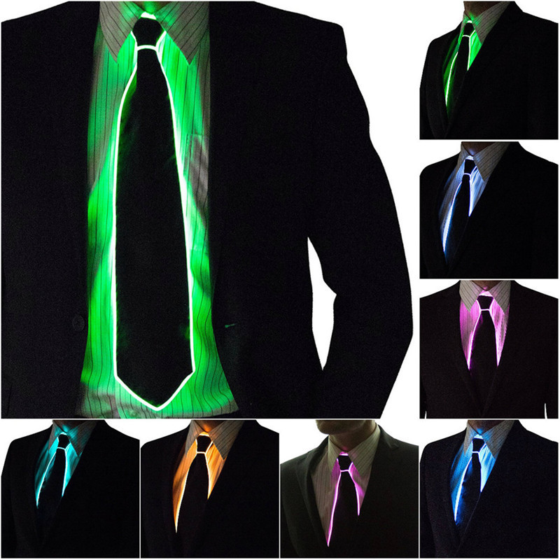 Men Glowing Tie EL Wire Neon L - Led El Wire recensione e prezzo
