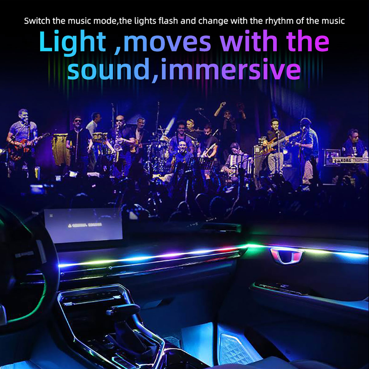 6/10 in 1 Car Led Ambient Ligh - Led El Wire recensione e prezzo