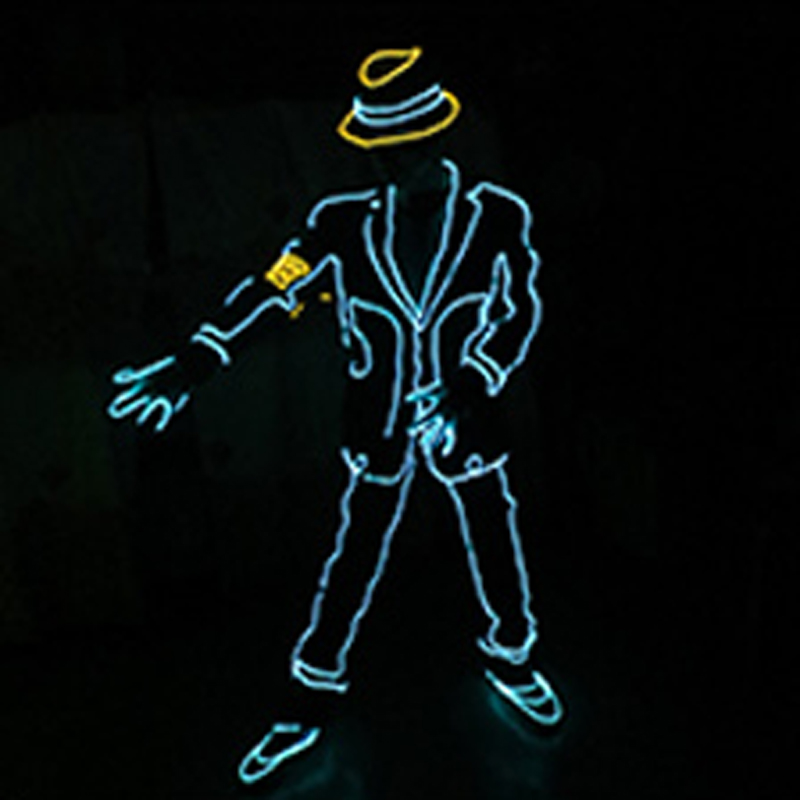 EL Wire Glowing Jazz Dance Cos - Led El Wire recensione e prezzo