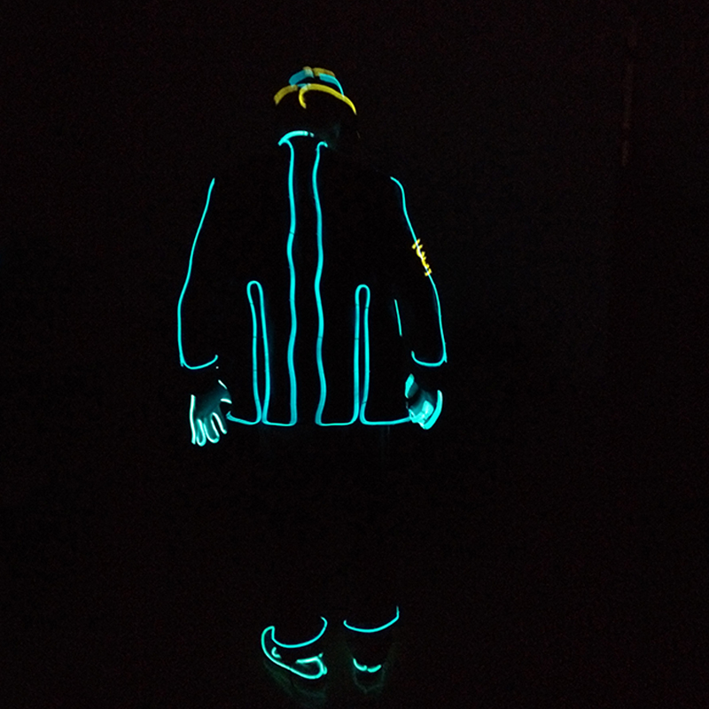 EL Wire Glowing Jazz Dance Cos - Led El Wire recensione e prezzo