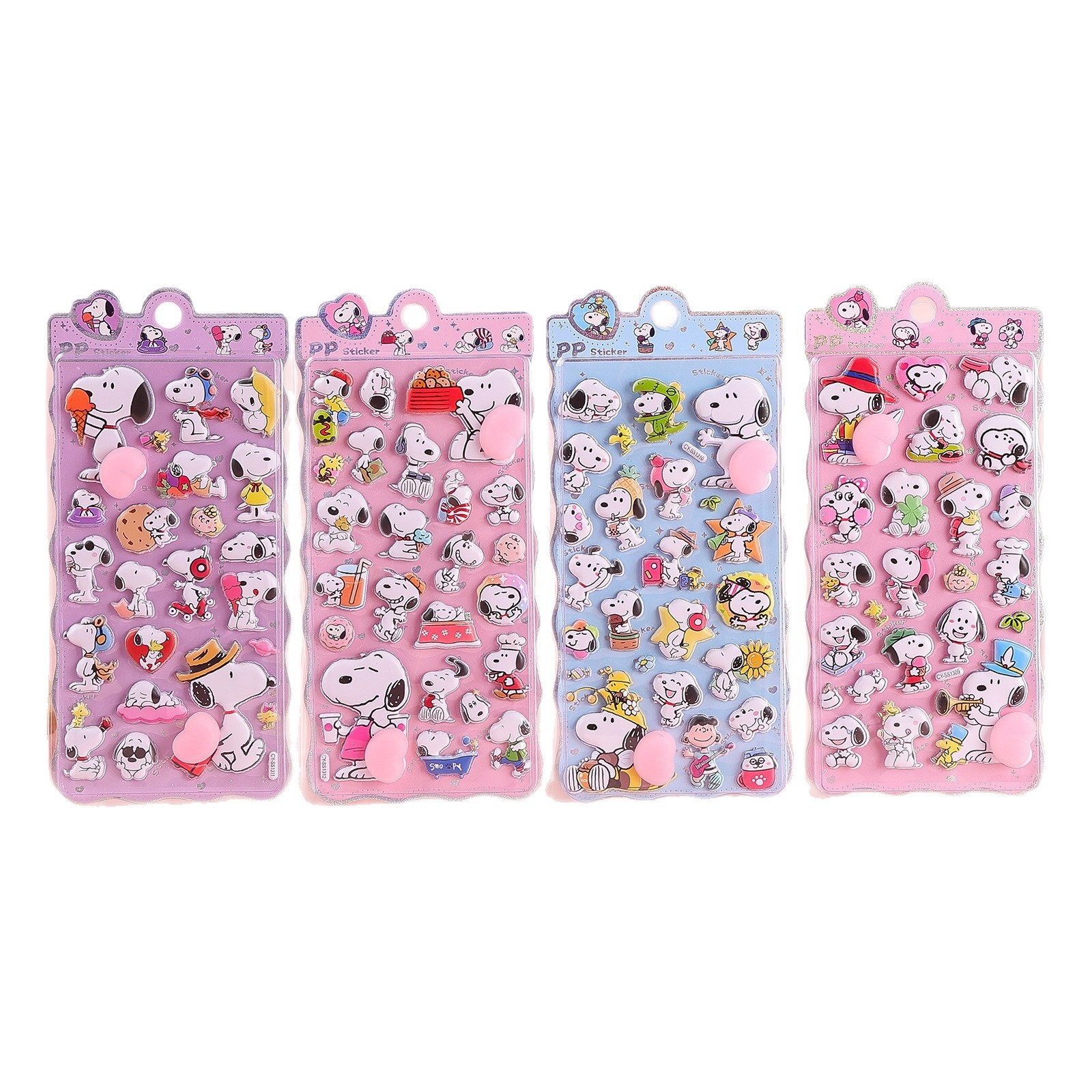 1/4pcs Snoopy 3D Stickers Scra - Cosplay Prop Diy recensione e prezzo