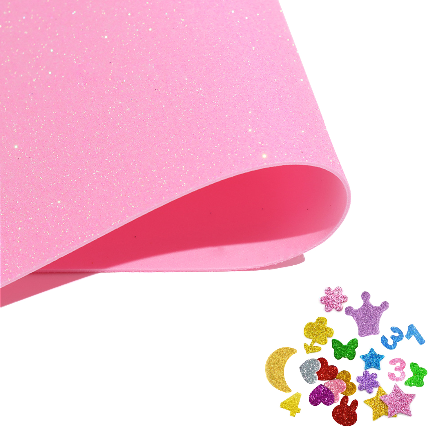 1pcs Sparkling Golds EVA Foam  - Craft Foam Roll recensione e prezzo