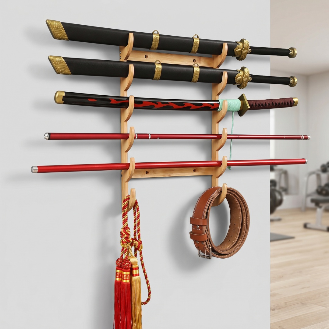 8-Layers Wall Sword Storage Sh - Cosplay Prop Katana recensione e prezzo