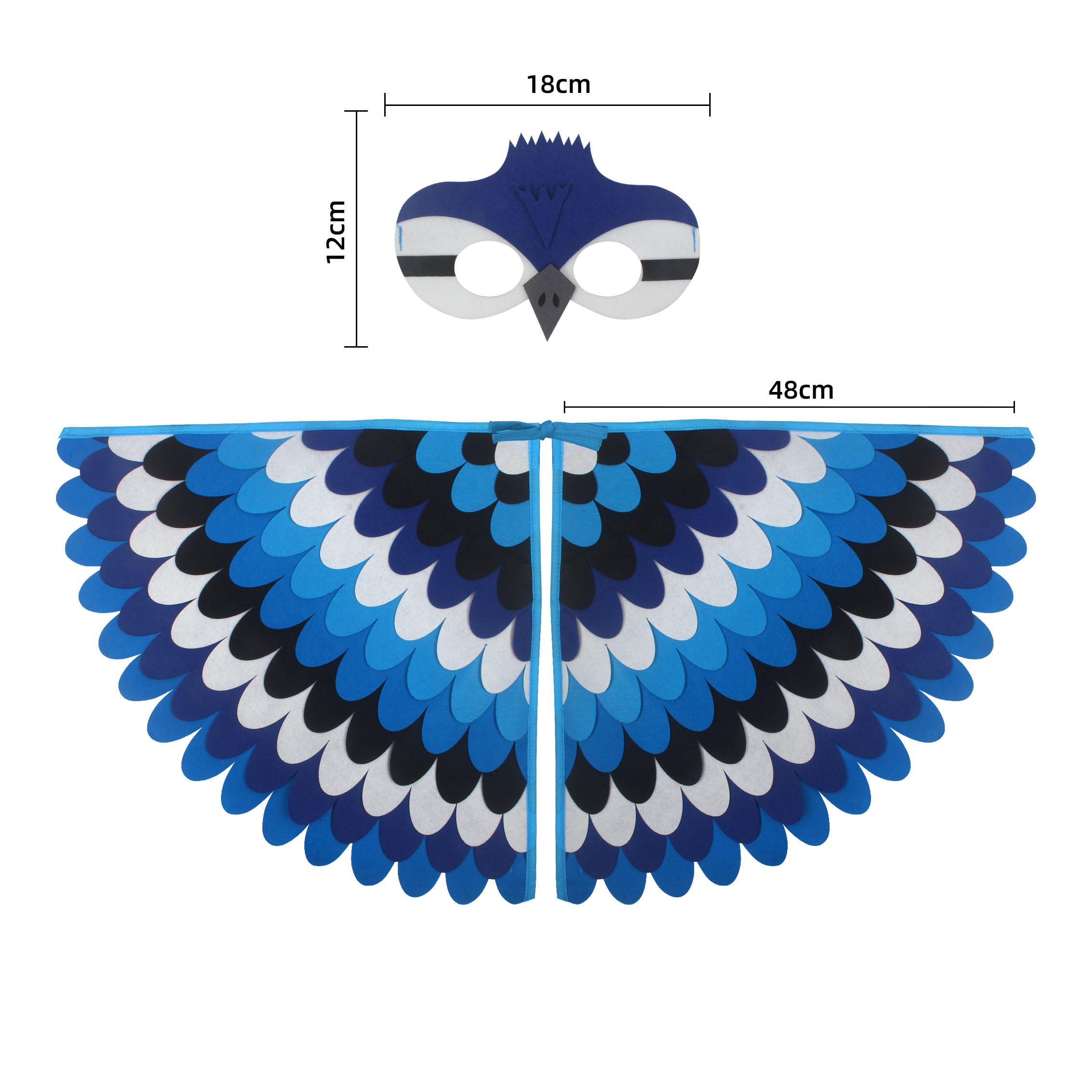 Cute Owl Wings Costume Animal  - Cosplay Prop Pattern recensione e prezzo