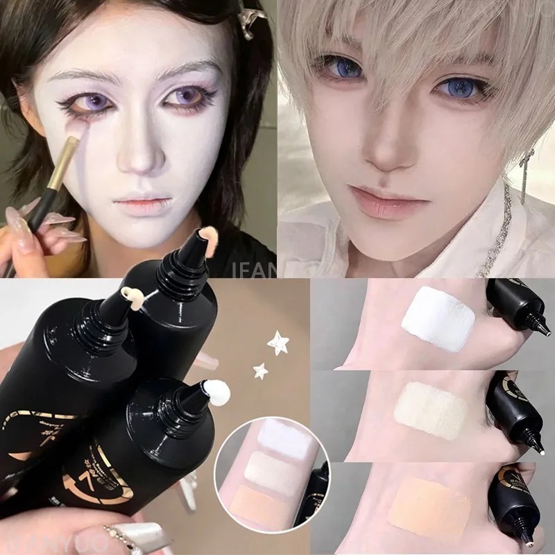 White Liquid Foundation for Ha - Cosplay Prop Primer recensione e prezzo