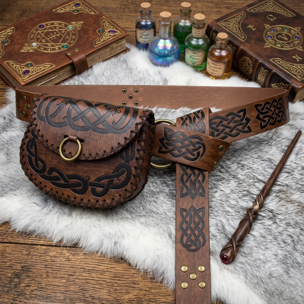 Medieval Viking Embossed Leath - Cosplay Prop Pattern recensione e prezzo