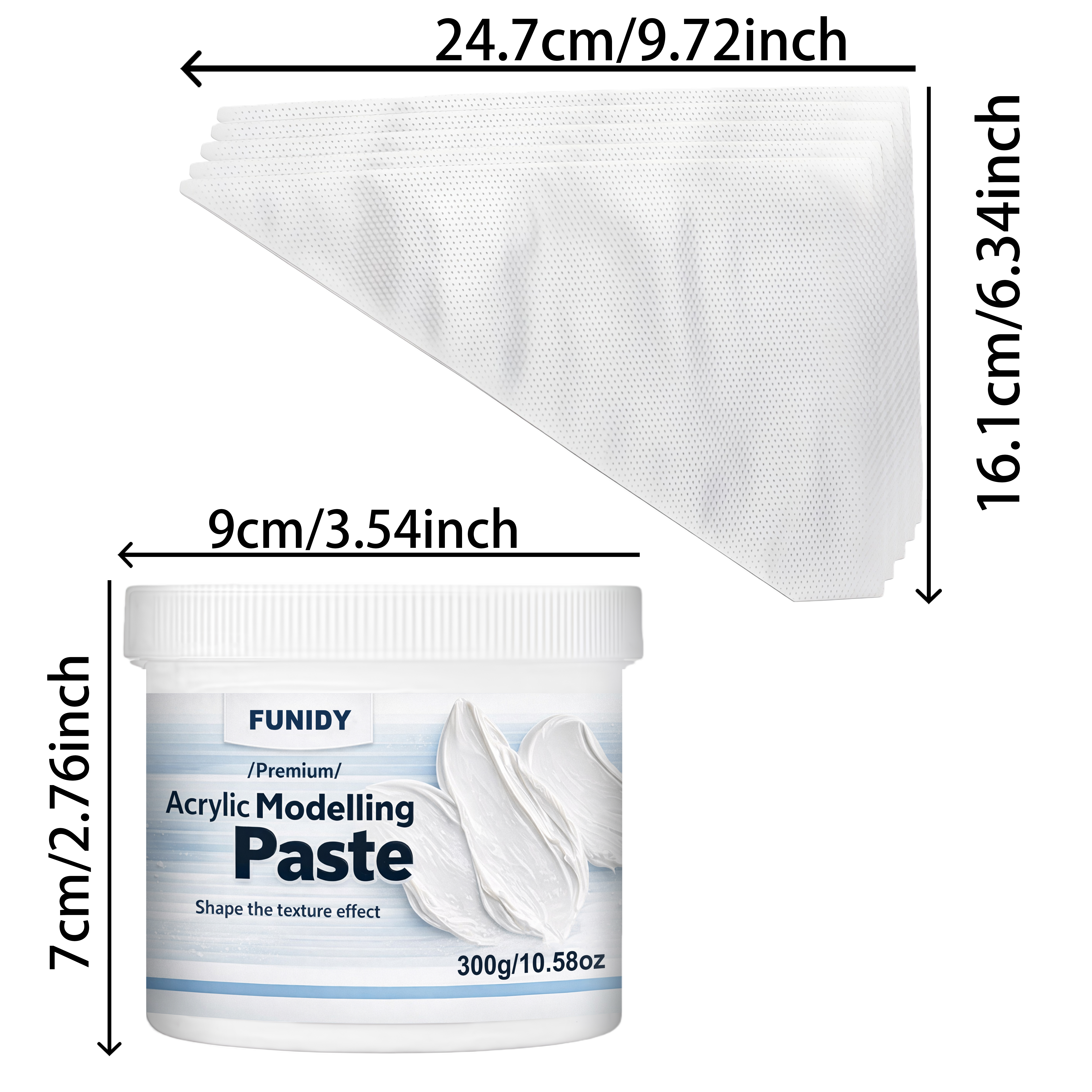 300G 3D Modeling Paste, White  - Metallic Spray Paint recensione e prezzo