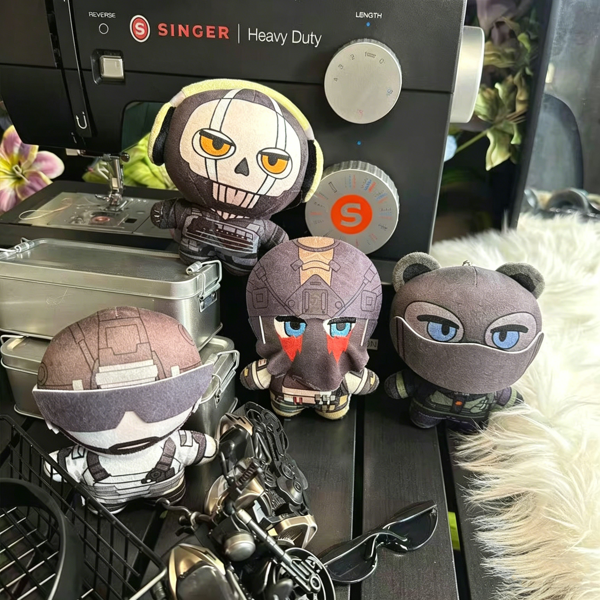 10cm Stuffed Call Of Duty Keeg - Cosplay Plushie Prop recensione e prezzo