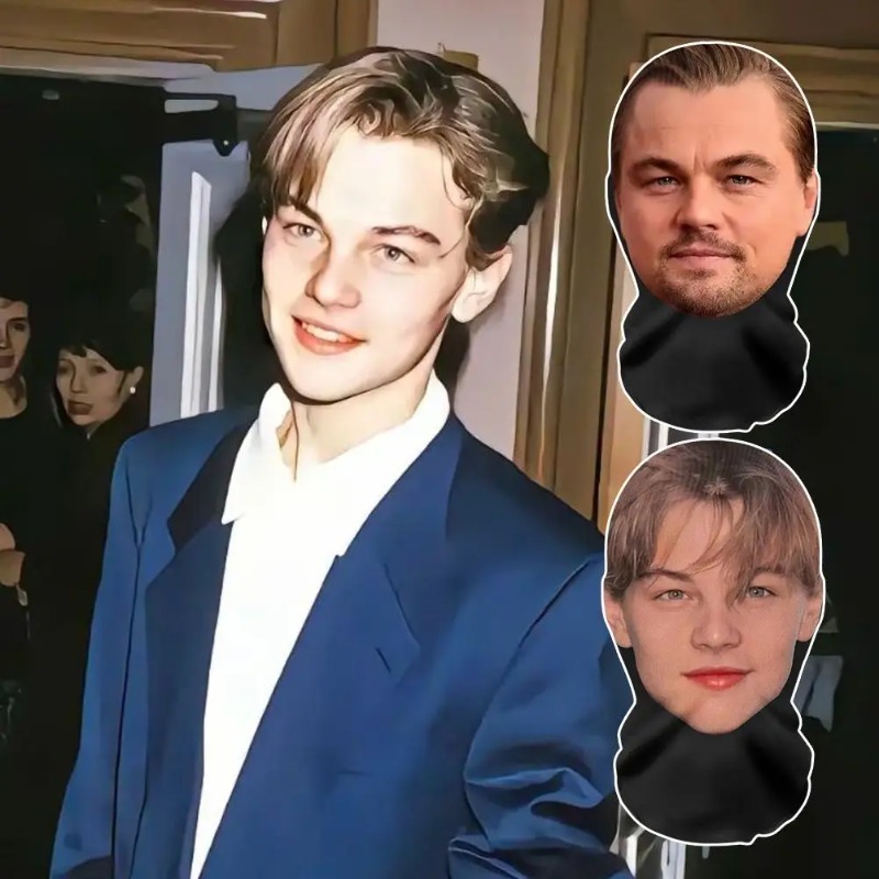 Leonardo DiCaprio 3D Pattern M - Cosplay Prop Pattern recensione e prezzo